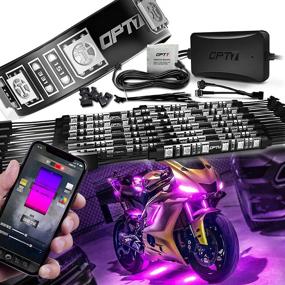 img 4 attached to OPT7 Motorcycle Bluetooth Lighting Cruisers Lights & Lighting Accessories