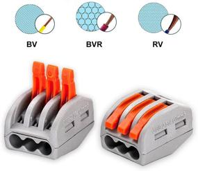 img 3 attached to ⚡️ Efficient HIFROM Lever Nut Conductor Assortment - Enhancing Electrical Connections