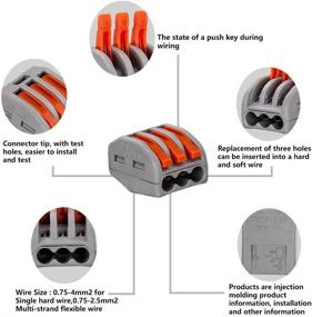 img 1 attached to ⚡️ Efficient HIFROM Lever Nut Conductor Assortment - Enhancing Electrical Connections