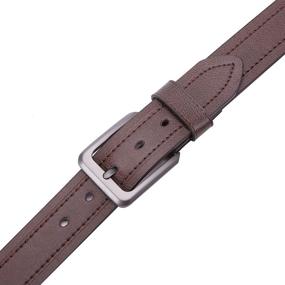 img 1 attached to 👔 Classic Casual Men's Leather Accessories for Belts by Gallery Seven