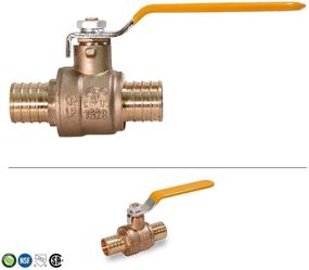 img 2 attached to Full Port Brass Valve: Durable and Reliable