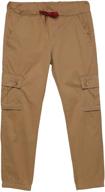 👖 chopper club regular pants - military boys' clothing in trousers logo