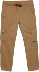 img 4 attached to 👖 Chopper Club Regular Pants - Military Boys' Clothing in Trousers