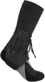 img 3 attached to 🏥 Enhanced Support and Protection with Mueller Sports Medicine Ankle Brace - Essential Occupational Health & Safety Product