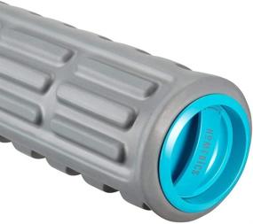 img 3 attached to 🏋️ HoMedics Gladiator Vibrating Foam Roller - 3-Speed Massager with Built-In Storage, Textured Roll - Bonus: Free Travel Bag - Sports Recovery, Loosens Tight Muscles - Lightweight