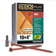 🔩 deck plus hillman 48437 screws: superior quality for sturdy and durable decks logo