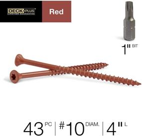 img 3 attached to 🔩 Deck Plus Hillman 48437 Screws: Superior Quality for Sturdy and Durable Decks