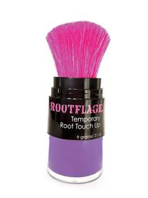 img 4 attached to 💜 Vibrant and Easy-to-Use: Rootflage Temporary Fun Lavender Hair Color with Kabuki Applicator and Detail Brush (06 Lavender Haze)