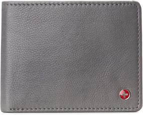 img 4 attached to Alpine Swiss Passcase Leather Collection Men's Accessories