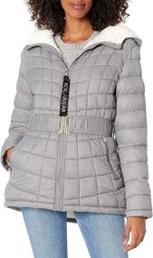 img 2 attached to Rocawear LADIES Shield Anorak BLACK Women's Clothing for Coats, Jackets & Vests