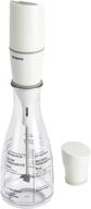 🥗 chef's tools plastic salad dressing carafe and handheld mixer, 12-ounce, salad chef: boost your salad making experience! logo