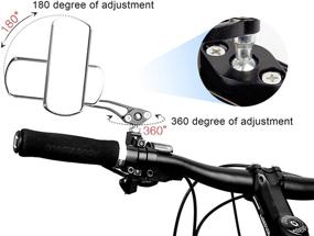 img 1 attached to Jeemiter Bicycle Rearview Mirrors Sports & Fitness