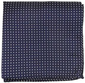 img 1 attached to 🧣 Pindot Patterned Pocket Square with Woven Design