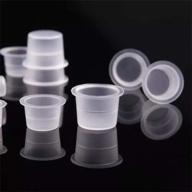 disposable cups small permanent container 9mm 100pcs logo