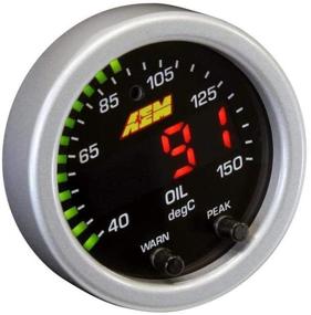 img 2 attached to AEM X-Series Black Temperature Gauge (30-0302) - Enhanced for SEO