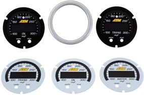 img 1 attached to AEM X-Series Black Temperature Gauge (30-0302) - Enhanced for SEO