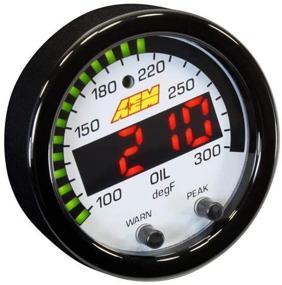 img 4 attached to AEM X-Series Black Temperature Gauge (30-0302) - Enhanced for SEO