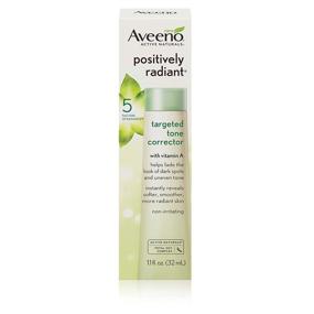 img 1 attached to 🌟 Aveeno Positively Radiant Targeted Tone Corrector, 1.1 Fluid Ounces