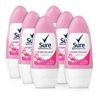 💐 sure women bright fragrance collection roll-on anti-perspirant deodorant 50 ml - pack of 6 logo