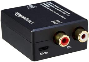 img 2 attached to Amazon Basics 96KHz DAC Цифровой оптический аналоговый адаптер конвертер аудио с RCA разъемом + пакет кабелей Fiber & Coax