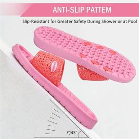 img 1 attached to Acupressure Slippers Reflexology Non Slip Water Proof