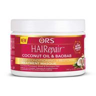 💆 revitalize your hair with ors hairepair deep conditioning and restoring treatment masque – 12 ounce logo