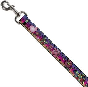 img 1 attached to Buckle Down Pet Leash Love Purple
