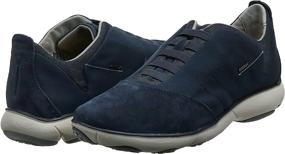 img 2 attached to Geox Mens Nebula Sneaker Navy Men's Shoes for Fashion Sneakers