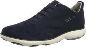 img 3 attached to Geox Mens Nebula Sneaker Navy Men's Shoes for Fashion Sneakers