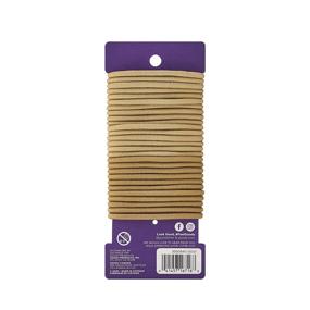 img 3 attached to Goody Ouchless Women's Braided Hair Ties, Blondes, 4MM for Medium Hair, Pack of 32