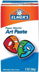 img 1 attached to Elmer's Glue Bulk Paper Mache Art 🖌️ Paste, 2 Ounces - Pack of 3 - 99000