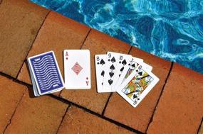 img 1 attached to Swimline 91451 Waterproof Playing Cards