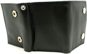 img 2 attached to Men's Trifold Leather Wallet with Window - Ideal Accessory for Wallets, Card Cases & Money Organization