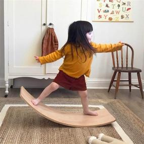 img 4 attached to Wobbel Balance Board by Little Dove: Achieve Stability and Fun in Your Fitness Routine