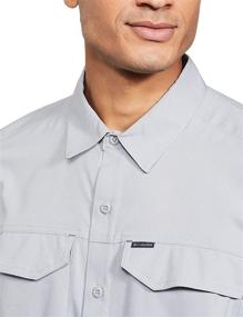img 1 attached to Columbia Silver Ridge Sleeve Wicking Men's Clothing: Stay Cool and Active!