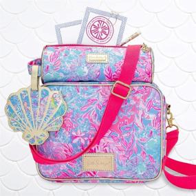 img 2 attached to Durable Lilly Pulitzer Leatherette Luggage: Stylish and Long-Lasting Travel Companion