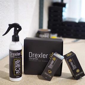 img 2 attached to Drexler Ceramic Glass Coat: Ultimate 9H Hydrophobic 🔍 Protection, 20ml Ceramic Coating for Glass Parts & Windshield