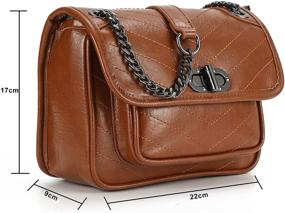 img 1 attached to Autumnwell Crossbody Shoulder Dual Purpose Adjustable Women's Handbags & Wallets