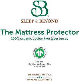 img 1 attached to Sleep Beyond Waterproof Mattress Protector Furniture