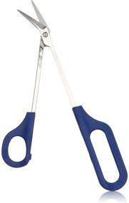 img 4 attached to Helix Naturals Long Handled Toenail Scissors and Clippers: Effective Set for Thick Nails, Easy Ergonomic Design, Ideal for Men, Women, and the Elderly
