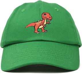 img 4 attached to 🧢 DALIX T-Rex Dinosaur Baseball Accessories for Boys: Hats and Caps