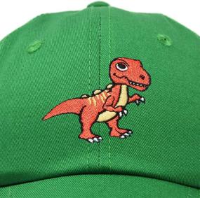 img 3 attached to 🧢 DALIX T-Rex Dinosaur Baseball Accessories for Boys: Hats and Caps