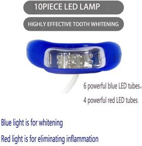 img 2 attached to 🦷 Fencia Teeth Whitening Light: Professional Mobile Dental LED Whitening Lamp for Effective Tooth Whitening and Oral Care - Blue/Red Light System