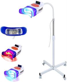 img 4 attached to 🦷 Fencia Teeth Whitening Light: Professional Mobile Dental LED Whitening Lamp for Effective Tooth Whitening and Oral Care - Blue/Red Light System
