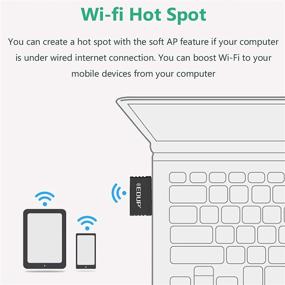 img 3 attached to 🔌 EDUP USB WiFi Adapter: Affordable Nano Wi-Fi Dongle for Windows & Mac - EP-N8553