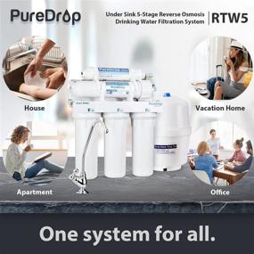 img 3 attached to 💧 Optimized PureDrop RTW5 Water Filtration Pre Filter for Drinking