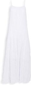 img 4 attached to 👗 BB Dakota x Steve Madden Women's Roman Holiday Puckered Cotton Voile Tent Dress