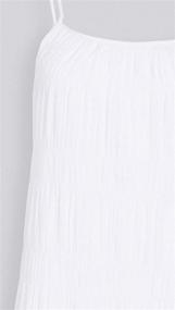 img 1 attached to 👗 BB Dakota x Steve Madden Women's Roman Holiday Puckered Cotton Voile Tent Dress