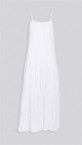 img 3 attached to 👗 BB Dakota x Steve Madden Women's Roman Holiday Puckered Cotton Voile Tent Dress