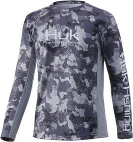 img 2 attached to HUK Boys' Clothing: Standard Long Sleeve Refraction Hunt Protection